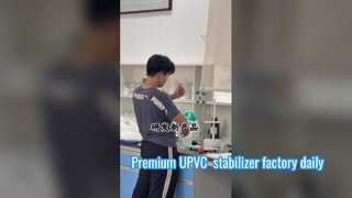 Vlog harian lab pabrik penstabil PVC